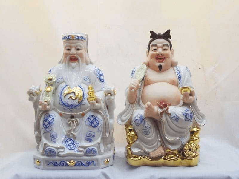 Ông Thần Tài - Thổ Địa mang lại may mắn tài lộc cho gia chủ