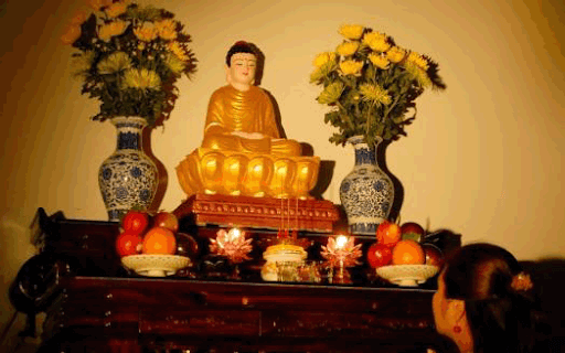 Bàn thờ Quan Âm gồm những gì và nguyên tắc bài trí bàn thờ Phật