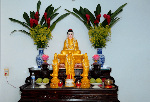 Hướng đặt bàn thờ Phật Quan Âm chuẩn